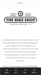 Mobile Screenshot of bikeshopofwinterhaven.com